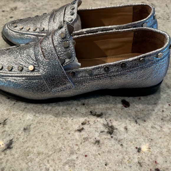 Steven silver loafers by Steve Madden - Picture 5 of 9
